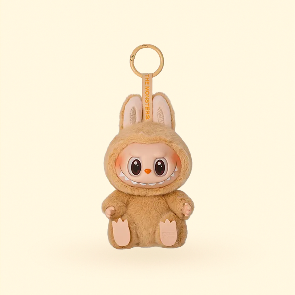 The Monsters “Have a Seat” – Baba (Brown Bunny Plush Keychain)