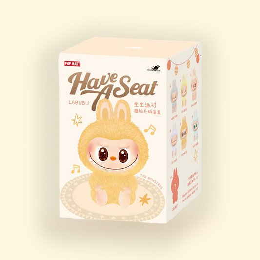 Labubu The Monsters – “Have a seat” Series | Vinyl Plush Pendant Blind Box