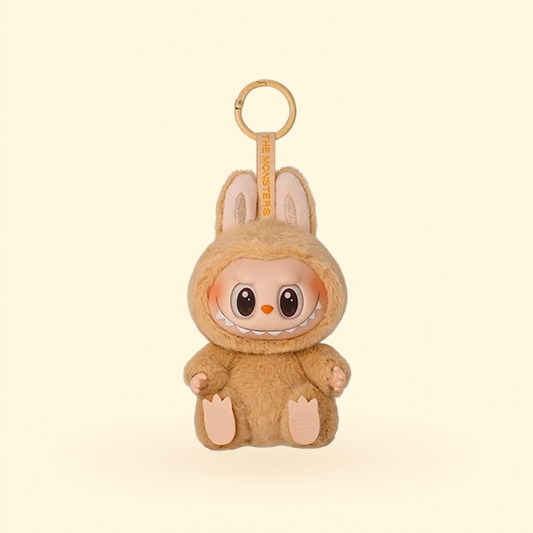 The Monsters “Have a Seat” – Baba (Brown Bunny Plush Keychain)