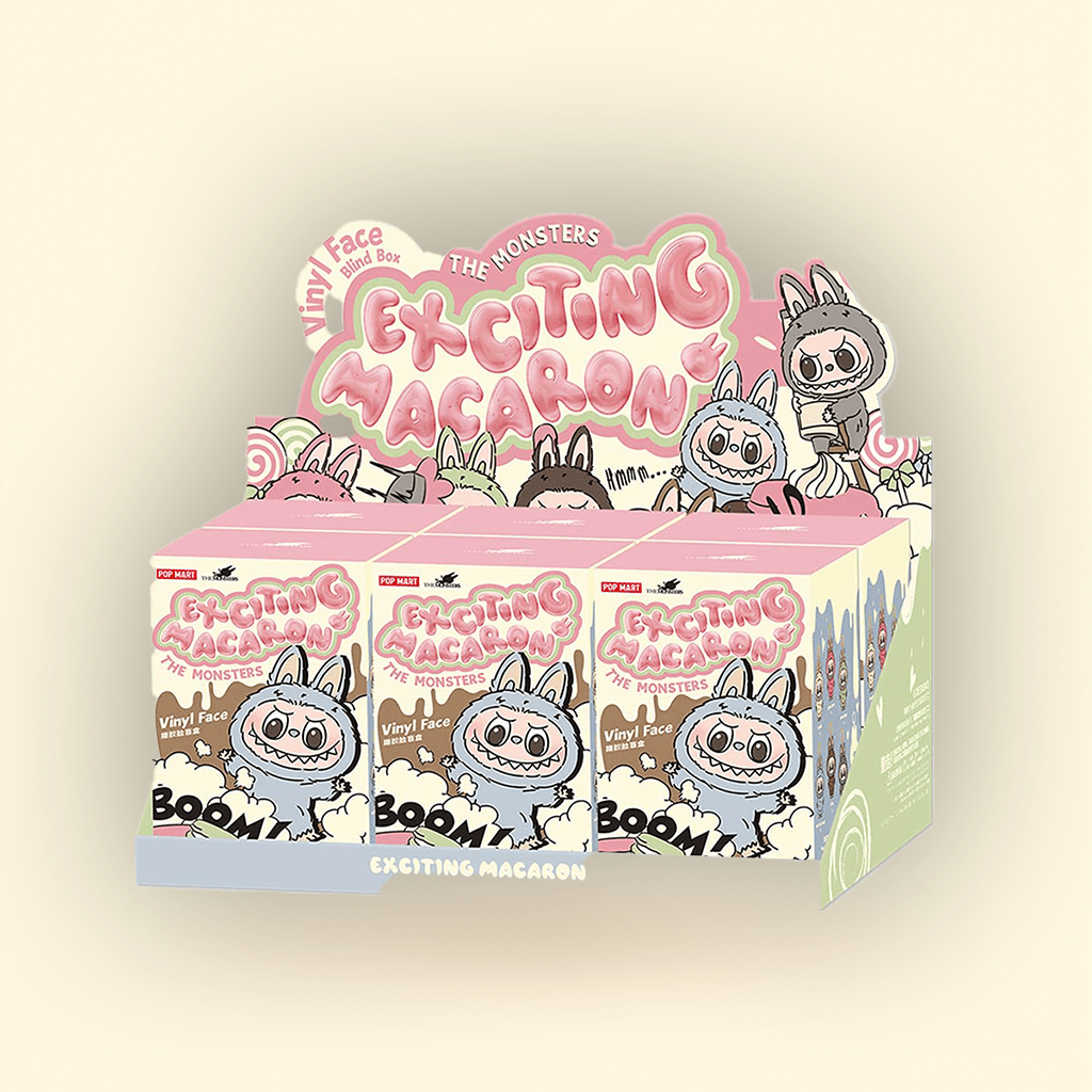 The Monster The Monsters – Exciting Macaron Blind Box (Random Figure) | 17cm - ImLabubu