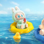 The Monsters “Have a Seat” – Ququ (Mint Green Bunny Plush Keychain) - ImLabubu