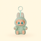 The Monsters “Have a Seat” – Ququ (Mint Green Bunny Plush Keychain) - ImLabubu