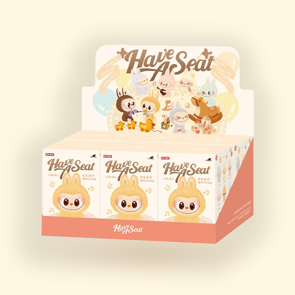 The Monsters “Have a Seat” | Vinyl Plush Pendant Blind Box - ImLabubu