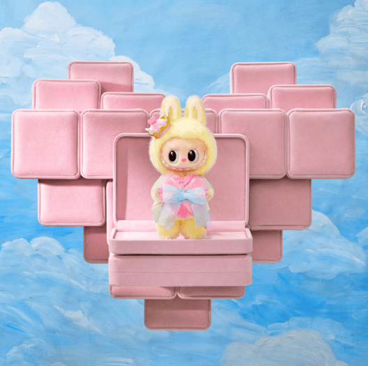 THE MONSTERS Let's Checkmate Series - Vinyl Plush Hanging Card - ImLabubu