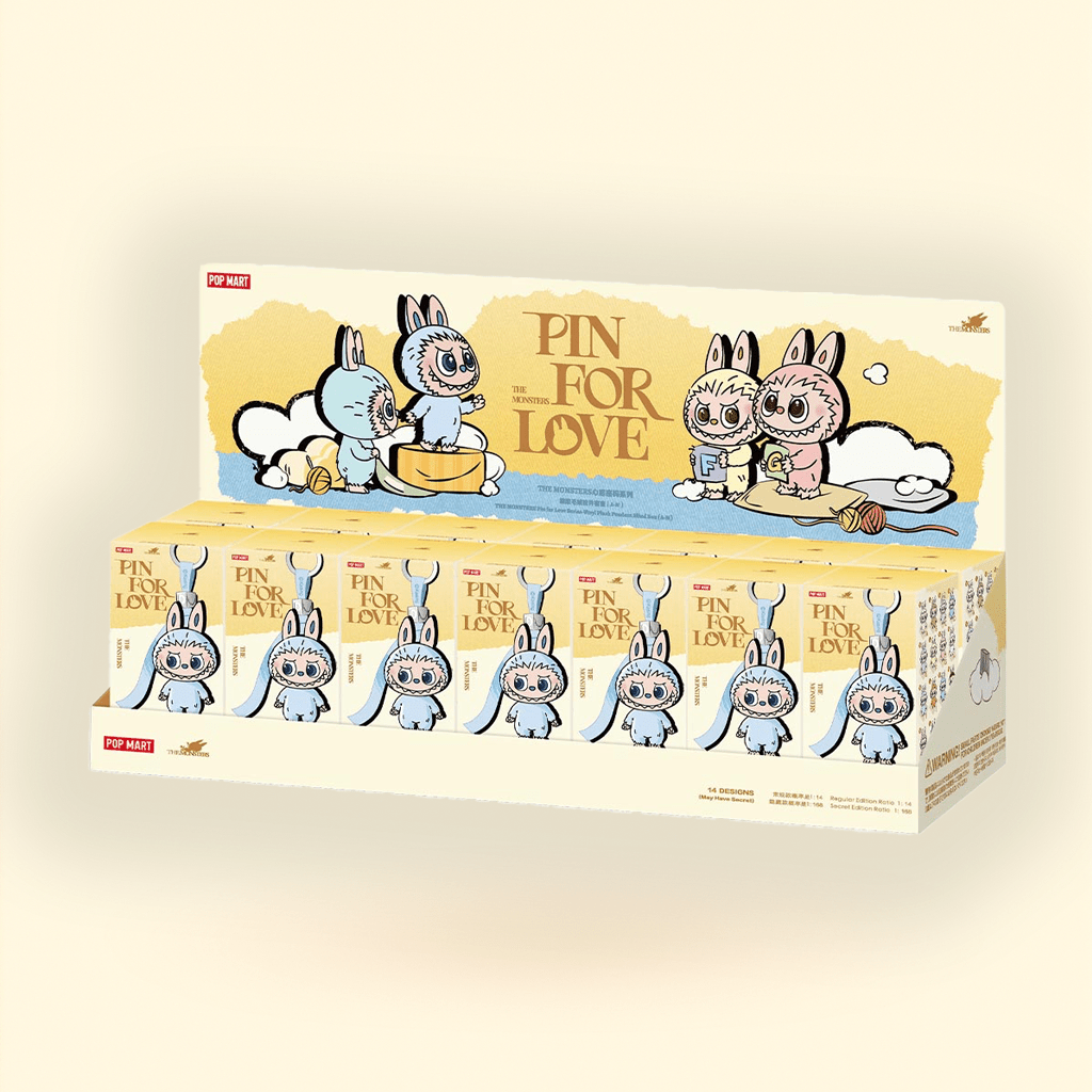 The Monsters – “Pin for Love” Series A - M | Vinyl Plush Pendant Blind Box - ImLabubu