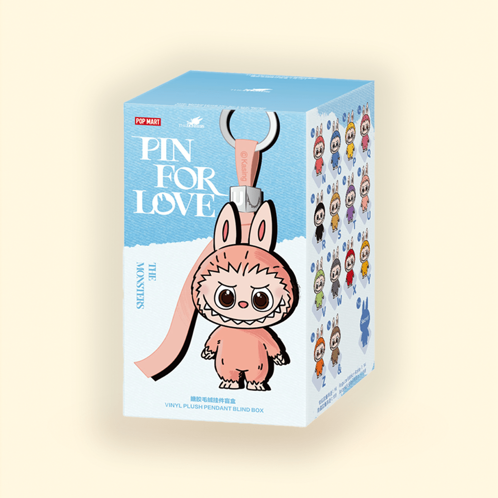 The Monsters – “Pin for Love” Series N - Z | Vinyl Plush Pendant Blind Box - ImLabubu